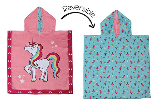 ladies cover-up medium flow -Reversible Kids Cover Up - Unicorn | Tropical