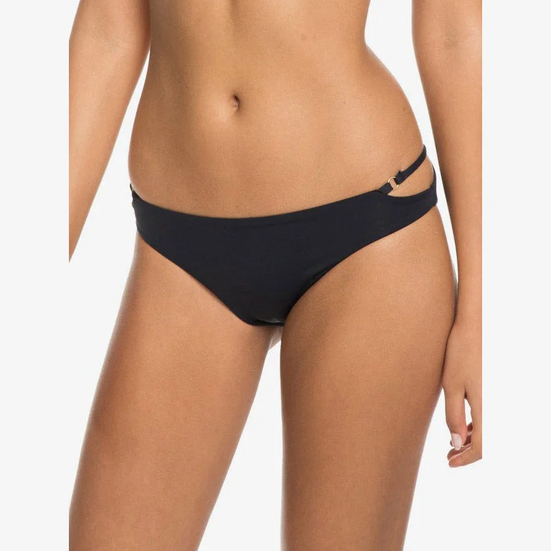 ladies bikini bottoms high leg -Roxy Softly Regular Bottoms