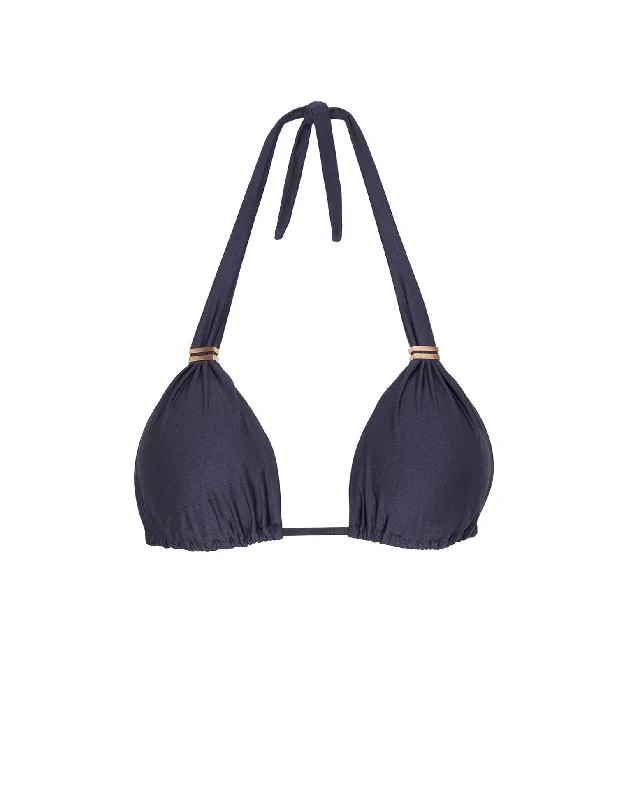 Women’s bikini top sage calm -Bia Tube Top - Indigo