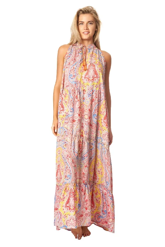 ladies cover-up duo pack -Boho Positano Maxi Dresses