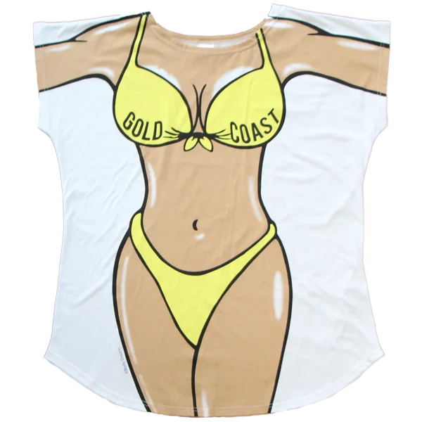 ladies cover-up ruby glow -Gold Coast Swim Team Women's Cover Up