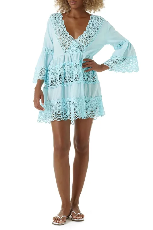 ladies cover-up casual stroll -Vanessa Cover Up In Sky