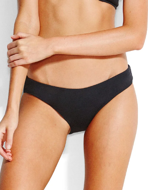 ladies bikini bottoms reversible design -Active Hipster Bikini Bottom - Black