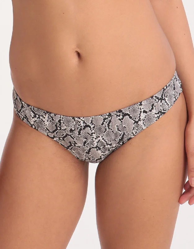 ladies bikini bottoms cool shades -Mombasa Hipster Bikini Bottom - Snake Print