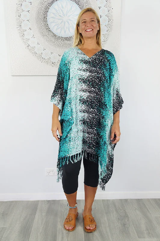 ladies cover-up mesh overlay -Snow Cover Up