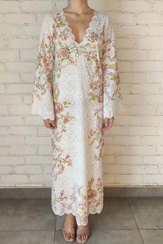 ladies cover-up button down -Aira Kaftan