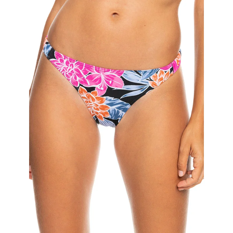 ladies bikini bottoms tassel ties -Roxy Tropical Oasis Cheeky Bikini Bottoms