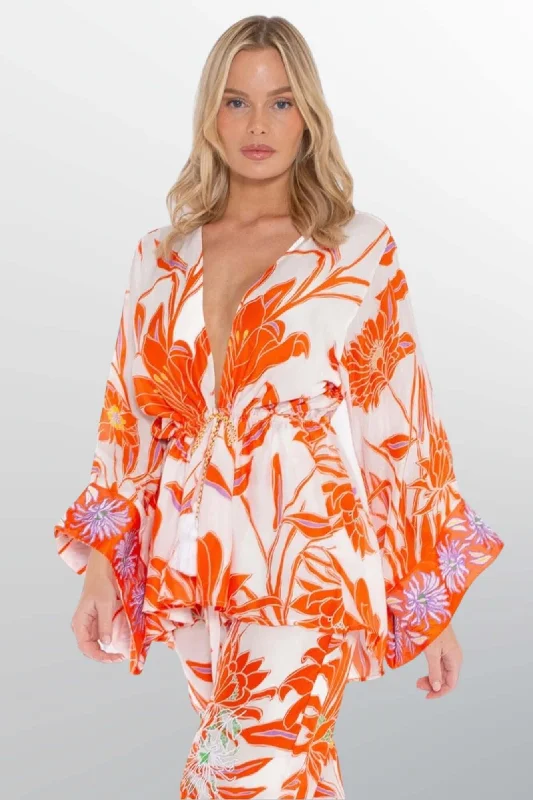 ladies cover-up bold drape -Teresa Cover Up