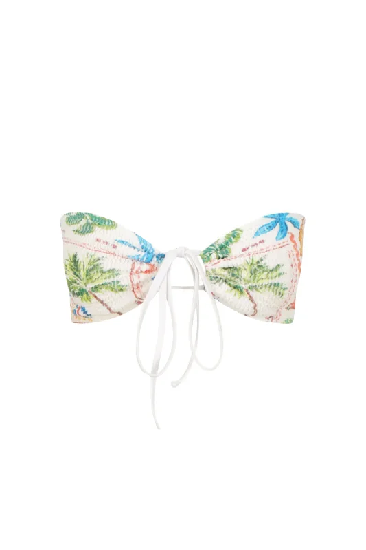 Women’s bikini top high neck chic -Cottesloe Bikini Top Tropicana