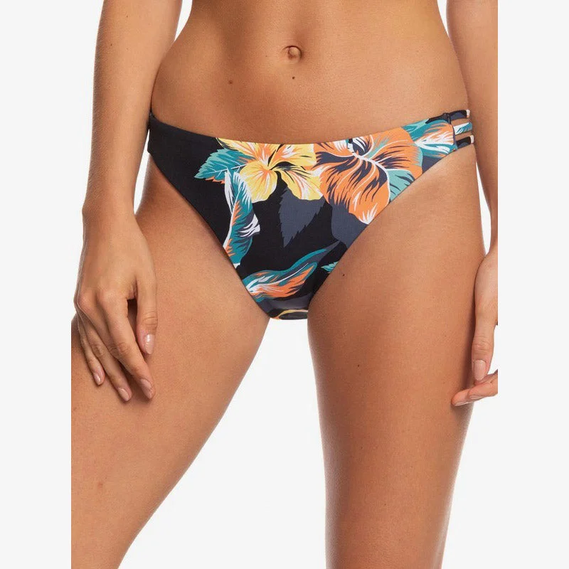 ladies bikini bottoms free shipping -Roxy Beach Classics Full Coverage Bottom