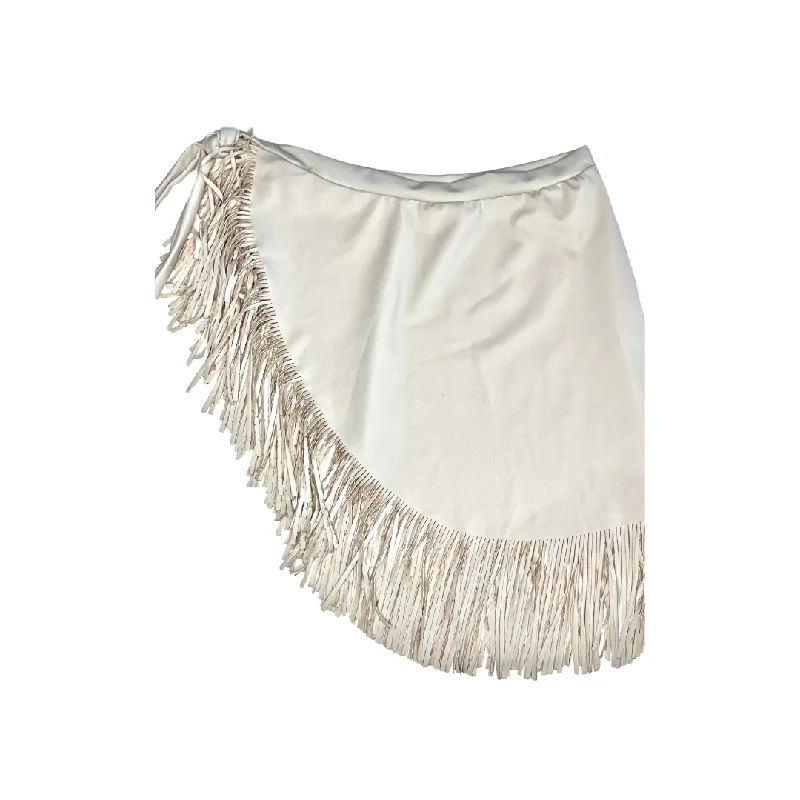 ladies cover-up beach chic -Fringe Sarong