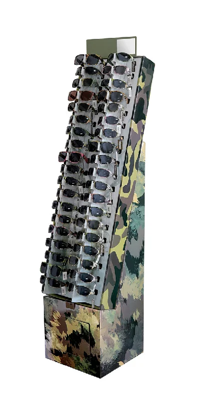 ladies sunglasses horizontal lines -CAMO-144 (144 PCS)