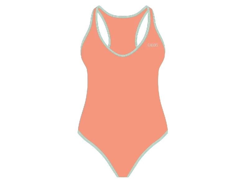 Women’s one-piece swimsuit postpartum -Bubblegum Cayman One-Piece