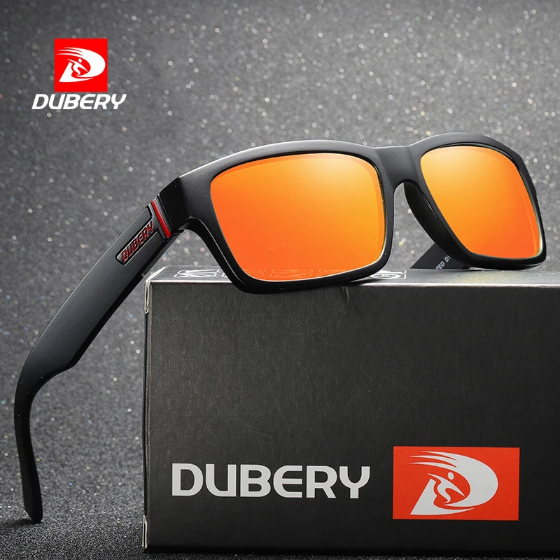 ladies sunglasses quirky shade -DUBERY Fashion Polarized Sunglasses Men Driving Shades Male Retro Sun Glasses For Men Summer Mirror Square Oculos UV400 D805