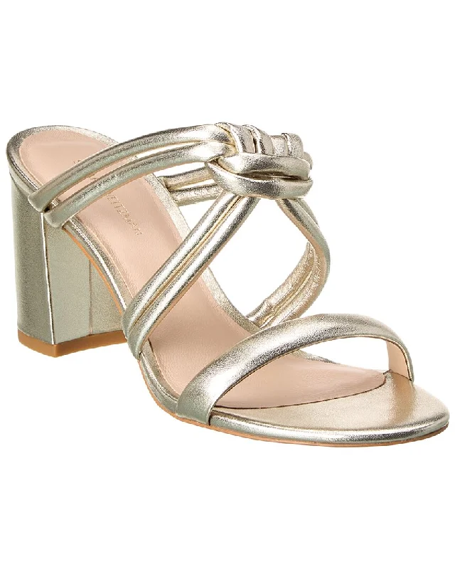 Women’s sandals green lush vibe -Stuart Weitzman Twistknot 75 Leather Sandal