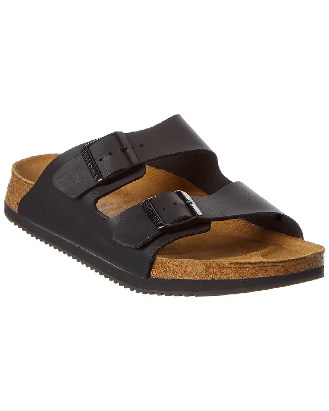 Women’s sandals chunky sole glow -Birkenstock Arizona Birko-Flor Narrow Sandal