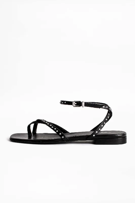 Women’s sandals adventure rugged chic -Paros Strass Sandals