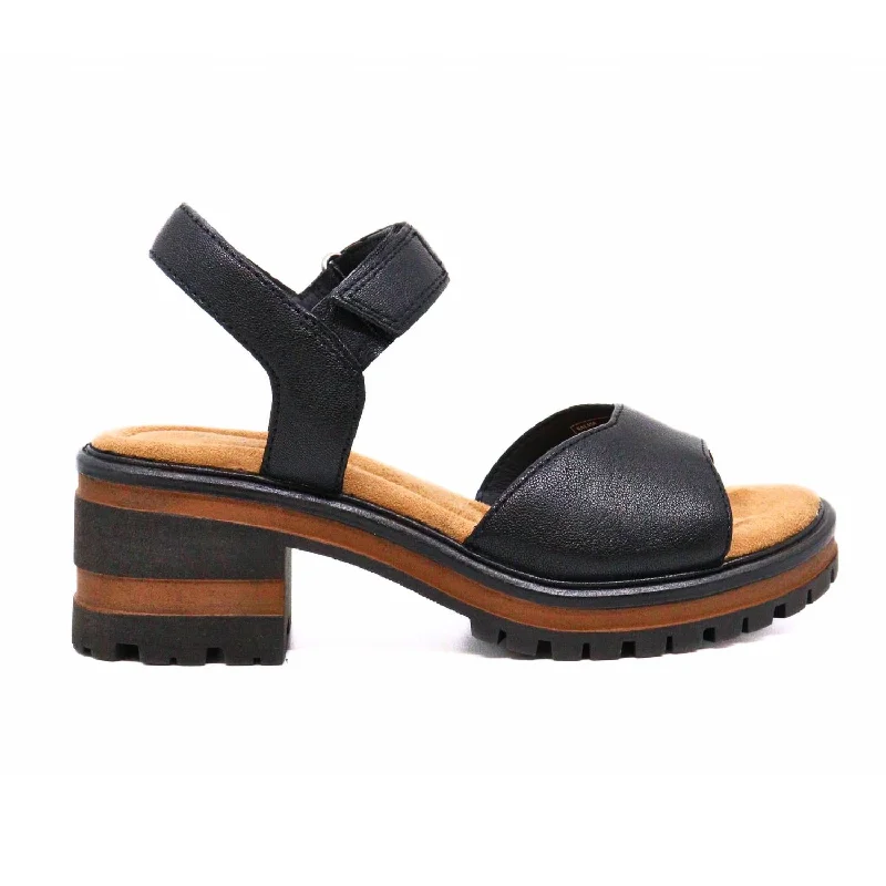 Women’s sandals navy cool depth -Women's Hallie Sandals In Black