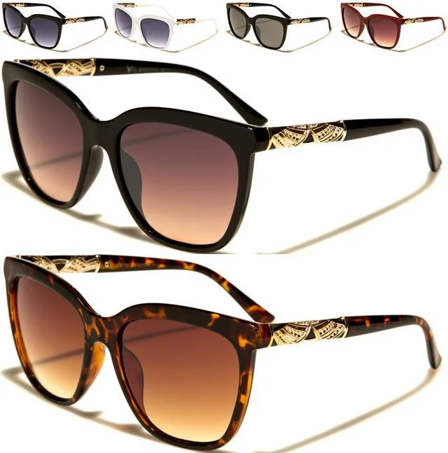 ladies sunglasses soft shade -VG Designer Inspired Big Cat Eye Sunglasses for women