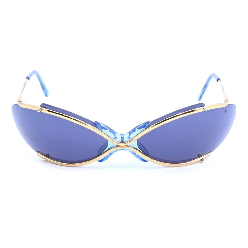 ladies sunglasses plush rubber -BIKINI BRILLANTE GOLD - With Diamonds