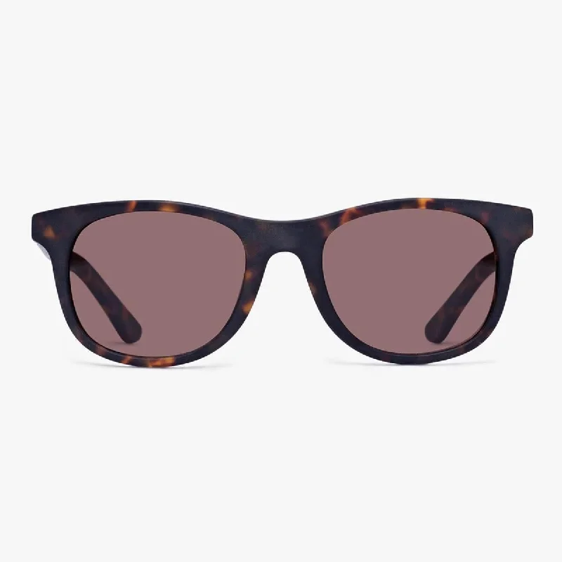 ladies sunglasses matte lenses -Women's Malmö Dark Turtle