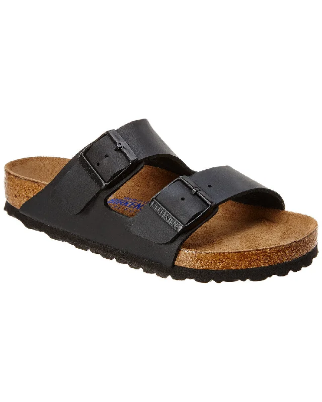 Women’s sandals slingback sleek chic -Birkenstock Women's Arizona Soft Footbed Birko-Flor Sandal