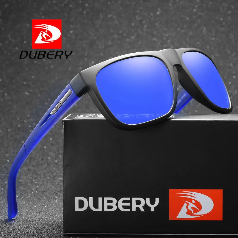 ladies sunglasses wild glare -DUBERY Design Polarized HD Sunglasses Men Driver Shades Male Sun Glasses For Men Summer Mirror Square Oculos UV400 187