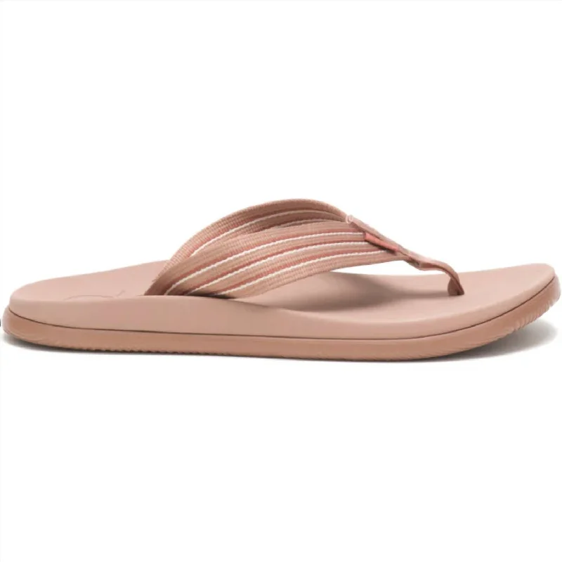 Women’s sandals crisscross modern chic -Women's Chillos Flip-Flop In Sadie Clay