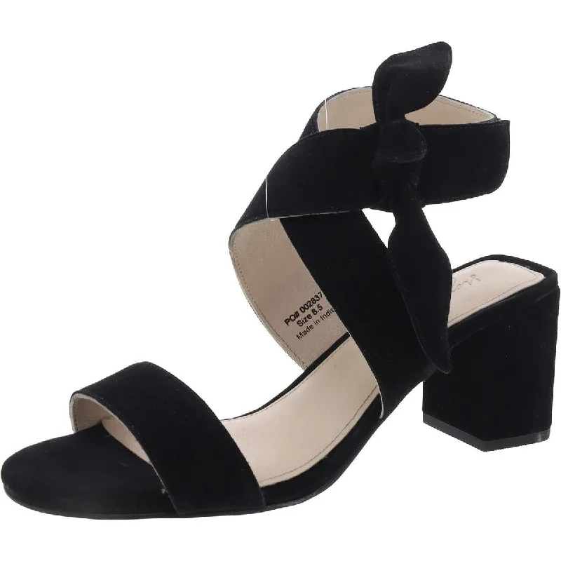 Women’s sandals whimsical fun chic -Womens Open Toe Block Heel Ankle Strap