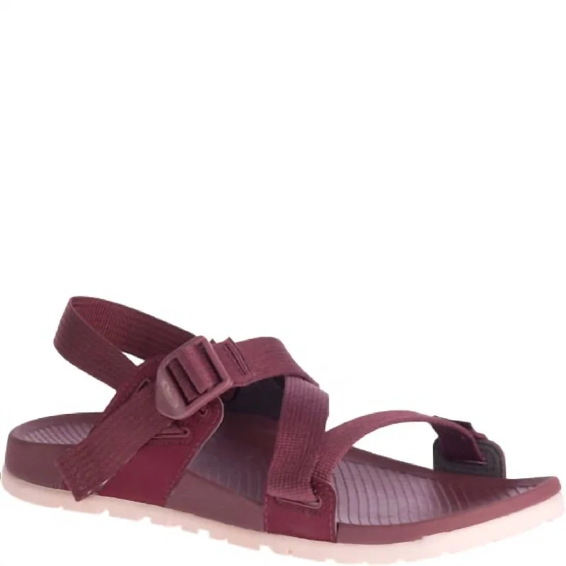 Women’s sandals petite sleek chic -Women's Lowdown Sandals In Port