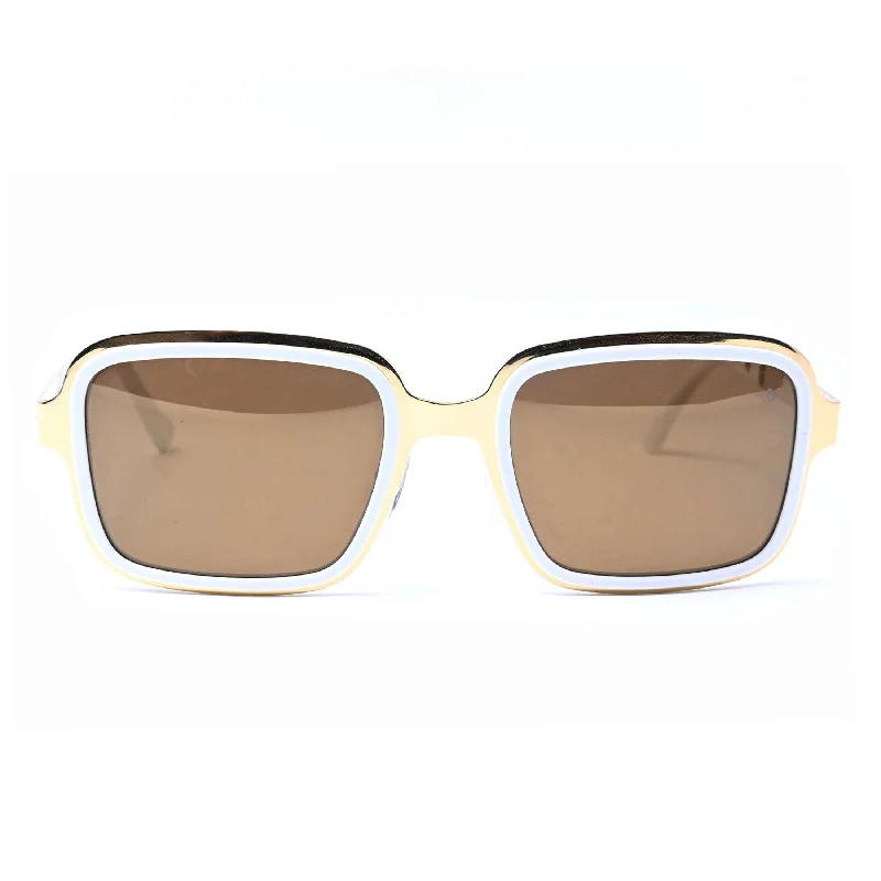 ladies sunglasses wolf spots -The 'Linka' - Gold Bronze