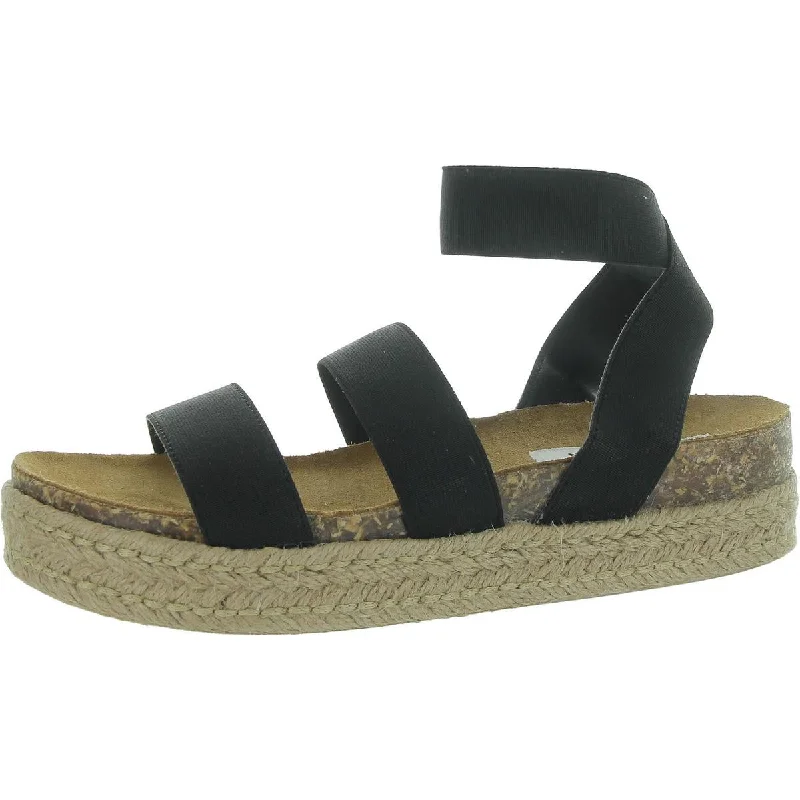 Women’s sandals structured bold chic -Kimmie Womens Platform Open Toe Flatform Sandals