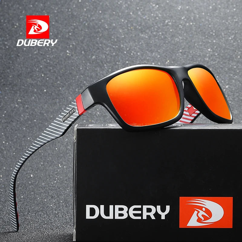 ladies sunglasses light shade -DUBERY Vintage Sunglasses Polarized Men's Sun Glasses For Men UV400 Shades Spuare Black Summer Oculos Male 8 Colors Model 732