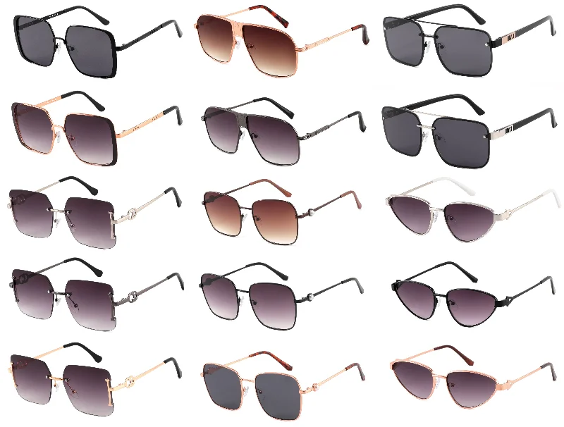 ladies sunglasses plum dusk -URBAN (12 PCS)