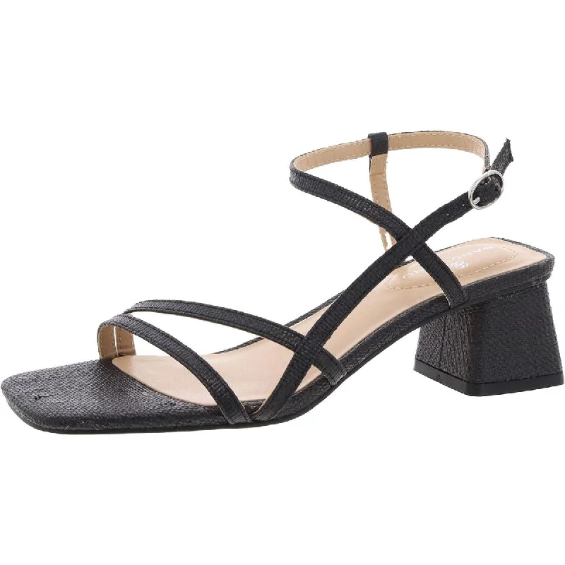 Women’s sandals romantic soft glow -Colby 2 Womens Woven Square Toe Slingback Sandals