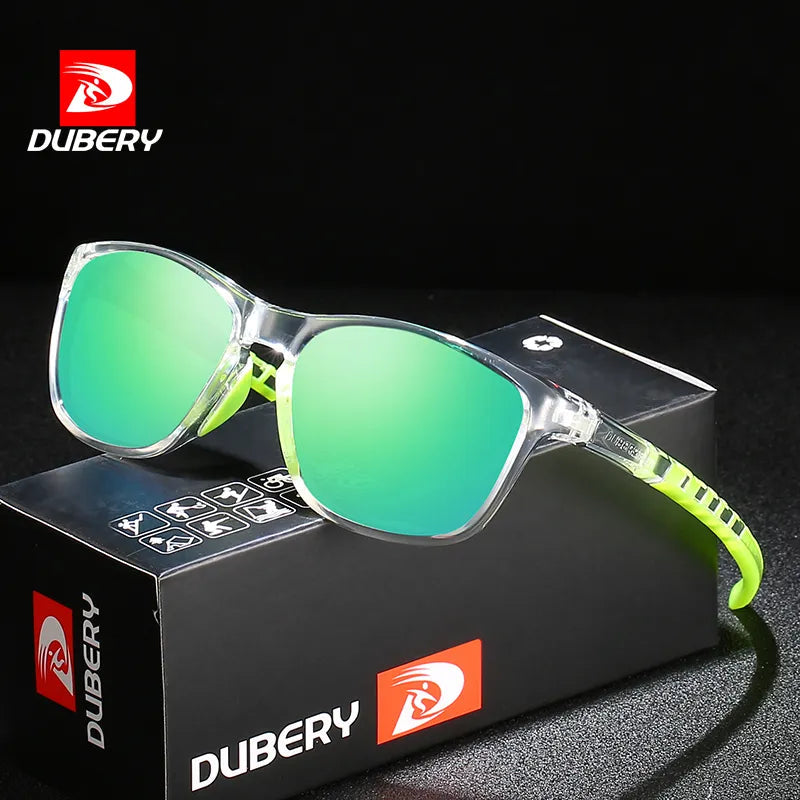 ladies sunglasses sleek tint -DUBERY Vintage Sunglasses Polarized Men's Sun Glasses For Men Driving Black Square Oculos Male 9 Colors Model 202