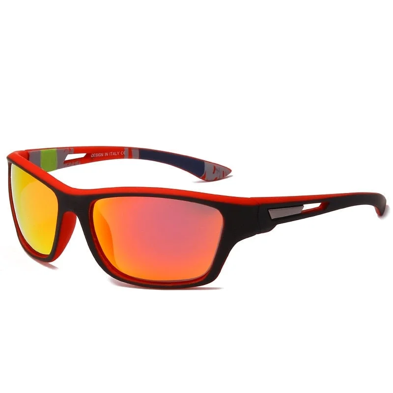 ladies sunglasses dipped lenses -Unisex Polarized Windproof Sand Outdoor Sports Cycling Sunglasses