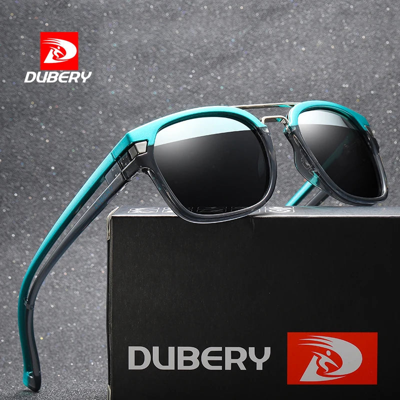 ladies sunglasses hot tint -DUBERY Vintage Sunglasses Polarized Men's Sun Glasses For Men Square Shades Driving Black Retro Oculos Male 9 Colors Model 1948