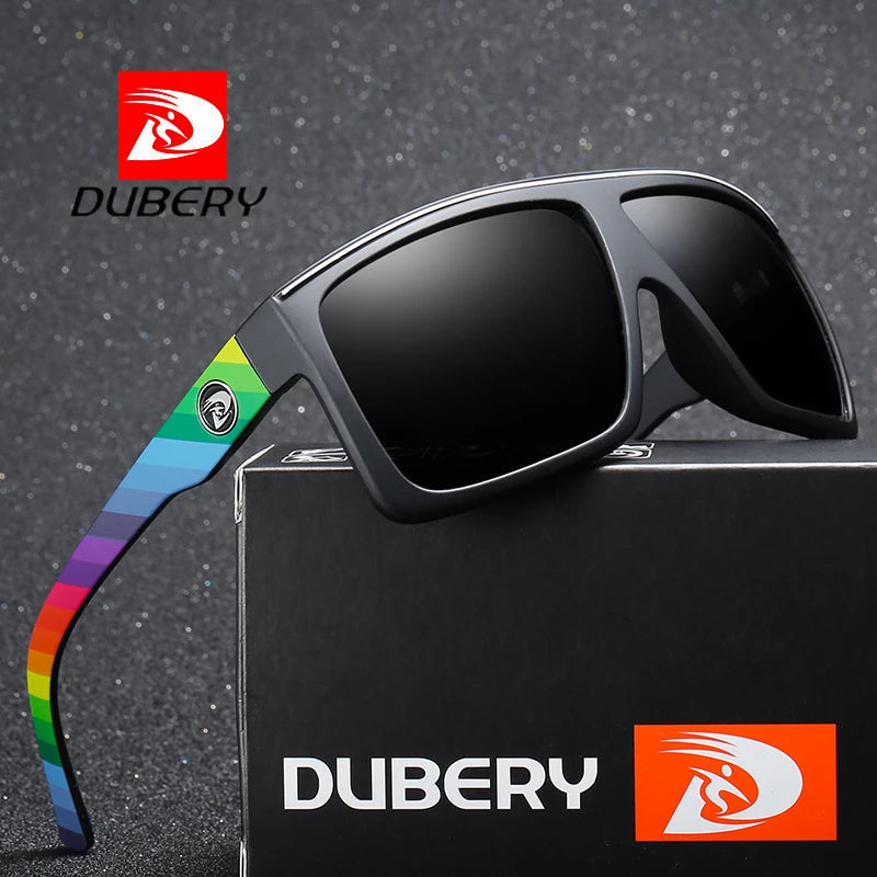 ladies sunglasses sun safe -DUBERY Brand Design Oversized Polarized Sunglasses Men Driving Shades Male Retro Sun Glasses Men Fashion Luxury Shades Oculos