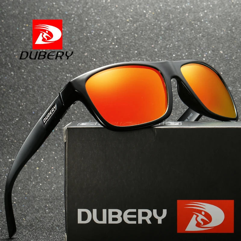 ladies sunglasses wolf spots -DUBERY Vintage Sunglasses Polarized Men's Sun Glasses For Men Driving Black Square Oculos Male 9 Colors Model UV400 D182