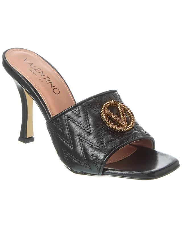 Women’s sandals winter cozy flair -Valentino by Mario Valentino Venere Leather Sandal