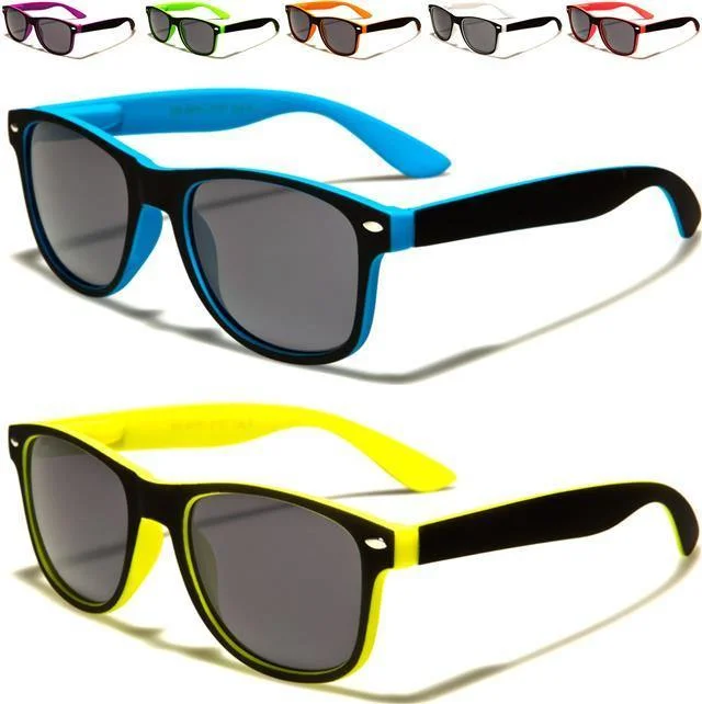 ladies sunglasses plush rubber -Childrens Designer Classic Sunglasses UV400