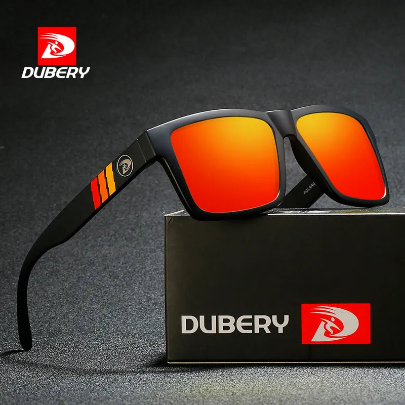 ladies sunglasses rinse easy -DUBERY Fashion Polarized Sunglasses Men Driving Shades Male Retro Sun Glasses For Men Summer Mirror Square Oculos UV400 D805