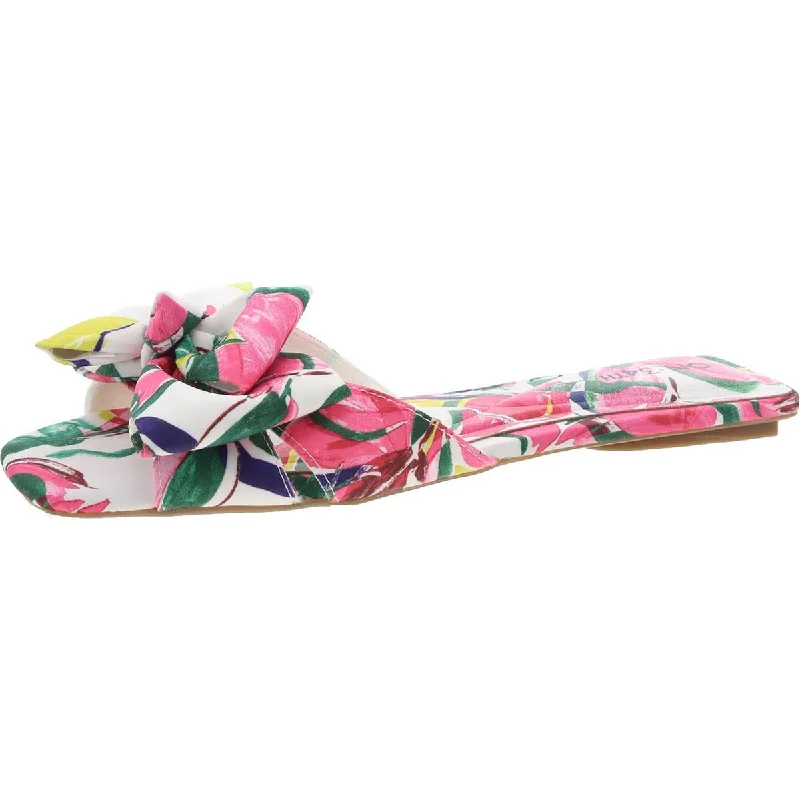 Women’s sandals thong beach vibe -Jazminnf Womens Floral Slip On Slide Sandals