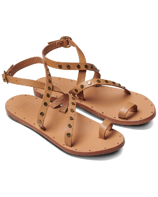 Women’s sandals muted calm glow -Beek Lorikeet Leather Sandal