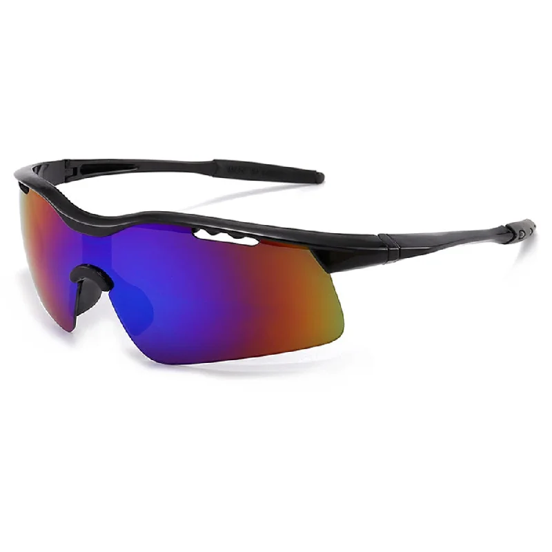 ladies sunglasses angled temples -Men and Women UV 400 Lightweight Eye Wear Cycling Sunglasses